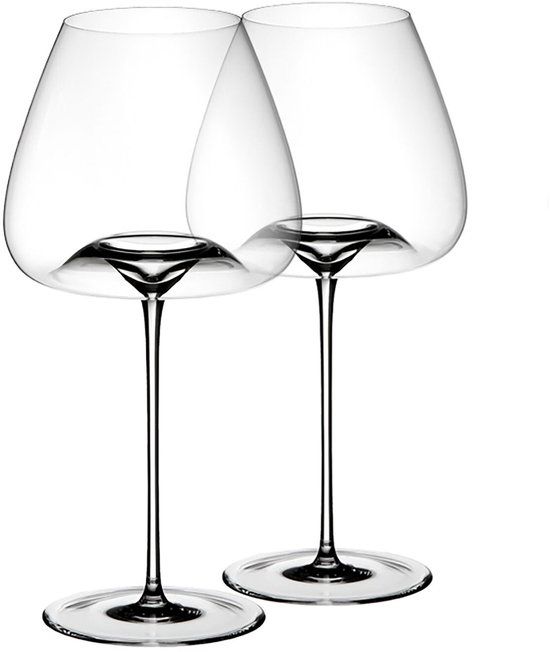ZIEHER Vision Wijnglas - 0.85l - Set van 2 - Rodewijnglas - Handgeblazen