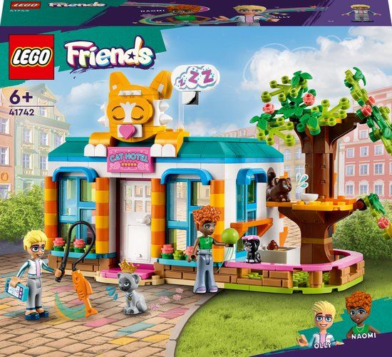 LEGO Friends 41742 Kattenhotel Dierenverzorging Speelgoed - Bouwset