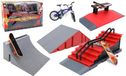 TROTTIFUN - Set van 3 Vingerskates, 4 Ramps en 1 Fiets