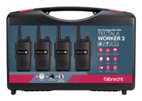 Midland Albrecht Tectalk Worker 3 29826 PMR-portofoon Set van 4 stuks
