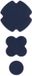 Prym Rub-on Patch STRETCH marine 3st 921002