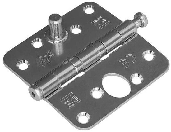 DX Veiligheids-kogellagerscharnier - 89 x 89 mm