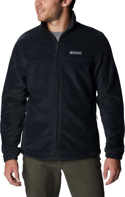 Columbia Steens Mountain™ Full Zip 2.0 Fleece Jas Heren - Fleece Vest met Volledige Ritssluiting - Maat XXL - Zwart