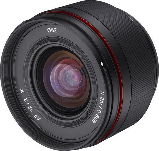 Samyang AF 12mm F2.0 Fuji X - Cameralens - Fujifilm X-mount - Zwart