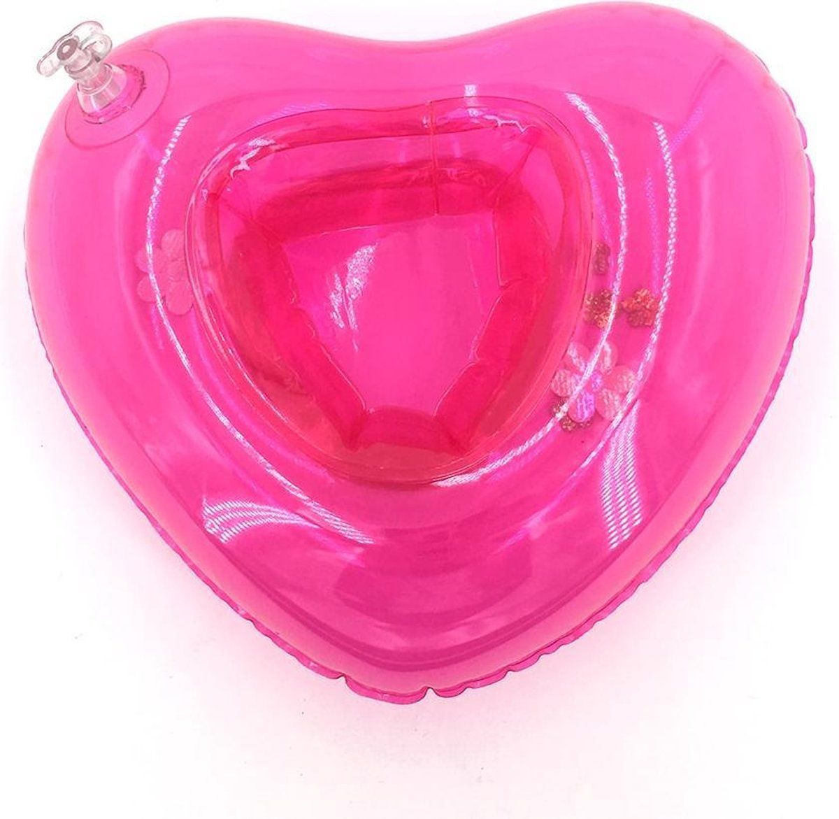 Go Go Gadget Bekerhouder - Roze - Hart - Opblaasbaar