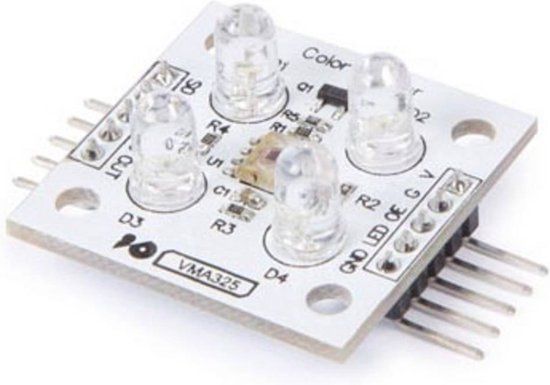 Whadda Kleurensensor TCS3200 - Wit