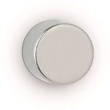 MAUL Magneet Neodymium - rond - zilver - metaal - 10 stuks - Ø 1 x 1 cm