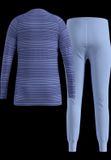 Odlo Long Active Warm Eco Set Thermoset Blue Heron - Skipper Blue 140