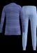 Odlo Long Active Warm Eco Set Thermoset Blue Heron - Skipper Blue 140