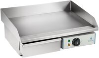 Royal Catering Elektrische bakplaat - 55 cm - Glad - 1 x 3,0 kW