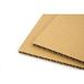 Klika Golfkartonnen platen enkelgolf 120 x 120 cm bruin | 100 stuks