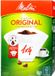 Melitta Filter Papers 1x4 white Aroma, 80 stuks