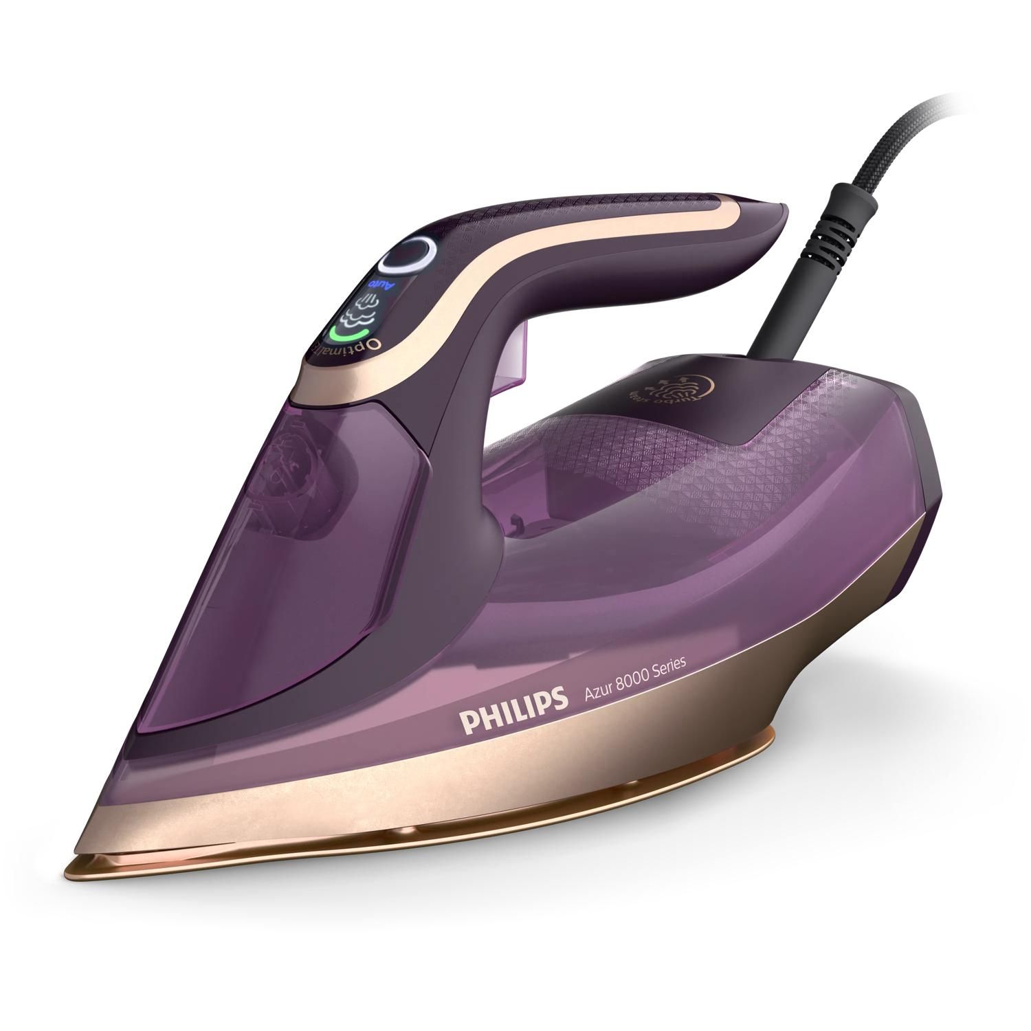 Philips DST8040/30 Steam Iron | SteamGlide Elite Soleplate | 3000W - Purple