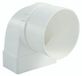 MARLEY platkanaal bochtstuk 150x80, wit