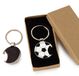 Mopec Sleutelhanger met flesopener voor heren, voor bruiloft, doop en communie, 1 stuk