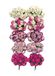 100 Mulberry 100 stks Mini Rose Gemengde Kleur Roze Bloem Paper 10 mm scrapbooking Bruiloft Poppenhuis Card Supplies Producten, Producten uit Thailand