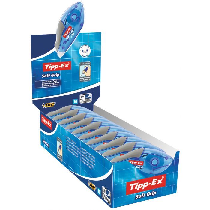 Tipp-Ex Correctietape - 10 stuks - Blauw