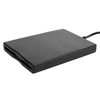 gostcai Externe floppy drive, draagbare floppy disk-lezer, 3,5-inch ultradunne, USB1.1 / 2.0 / 3.0, externe USB-drive voor Windows10 / 7 / VISTA / Windows8 / XP / ME / 2000 / SE / 98, verwijderbare diskettedr