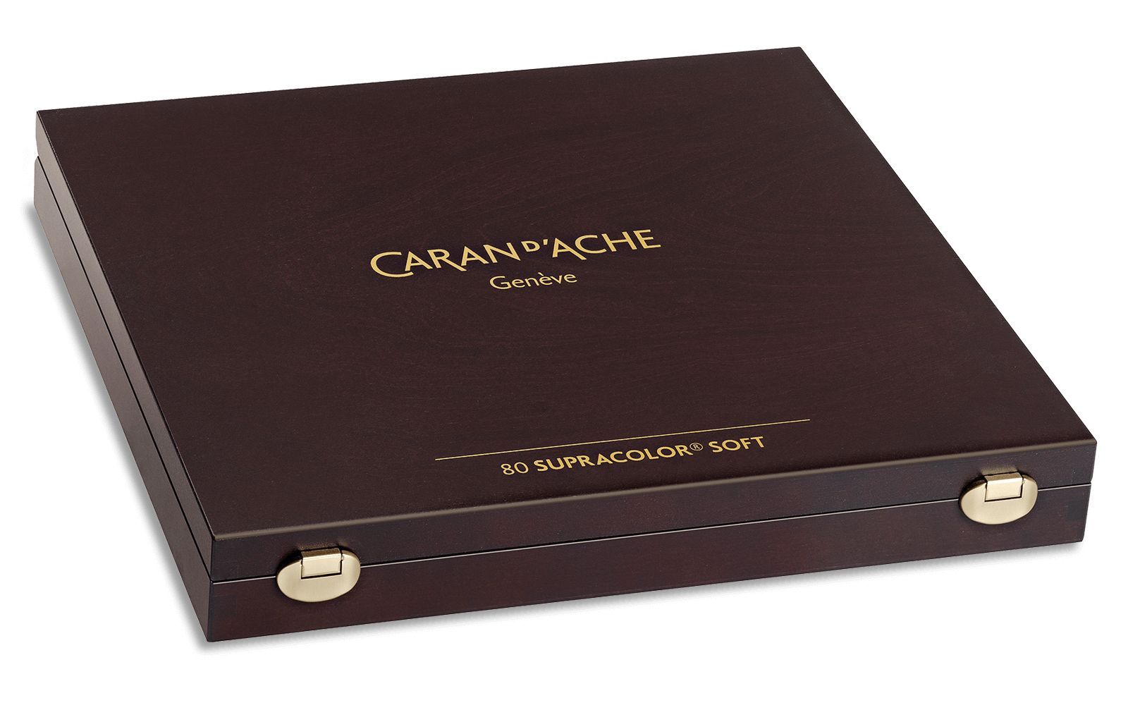 Caran d'Ache Supra 80 Kleurpotloden - Meerkleurig - Houten Koffer