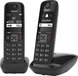 Gigaset AS690 Duo - Zwart - Draadloze Telefoon - 2 Handsets