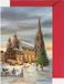 Vienne Mini-calendrier de l'Avent Cathédrale Saint-Étienne avec carte dépliante