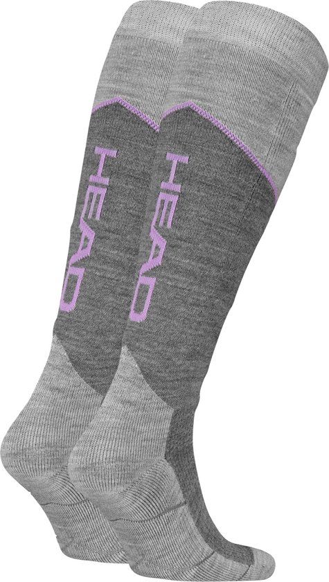 Head Ski Sokken Kniehoogte 2-pak - Beginner - 42 - Zwart