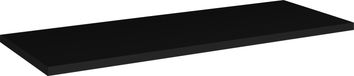 Astral Black Meuble de salle de bain 100 cm, noir, mat, MDF avec revêtement PVC, adapté pour sous un lavabo, design moderne
