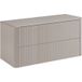 3xE living Meuble sous-vasque suspendu 100 cm, cachemire, Linea