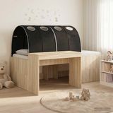 Maison Exclusive Lit superposé exclusif avec bureau pour enfants, fabriqué en bois composite, modèle disponible en quantité de 3