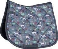 HKM zadeldek Judy - groen - pony - Dressuur