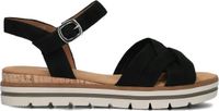 Gabor 083.3 Sandalen Dames Zwart Maat 39
