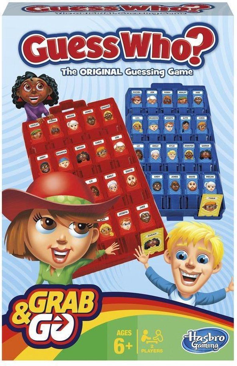 Hasbro Wie is het? - Grab And Go - Actiespel