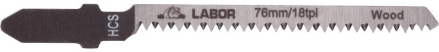 Labor decoupeerzaagbladen hout T101AO 76mm (5 stuks)