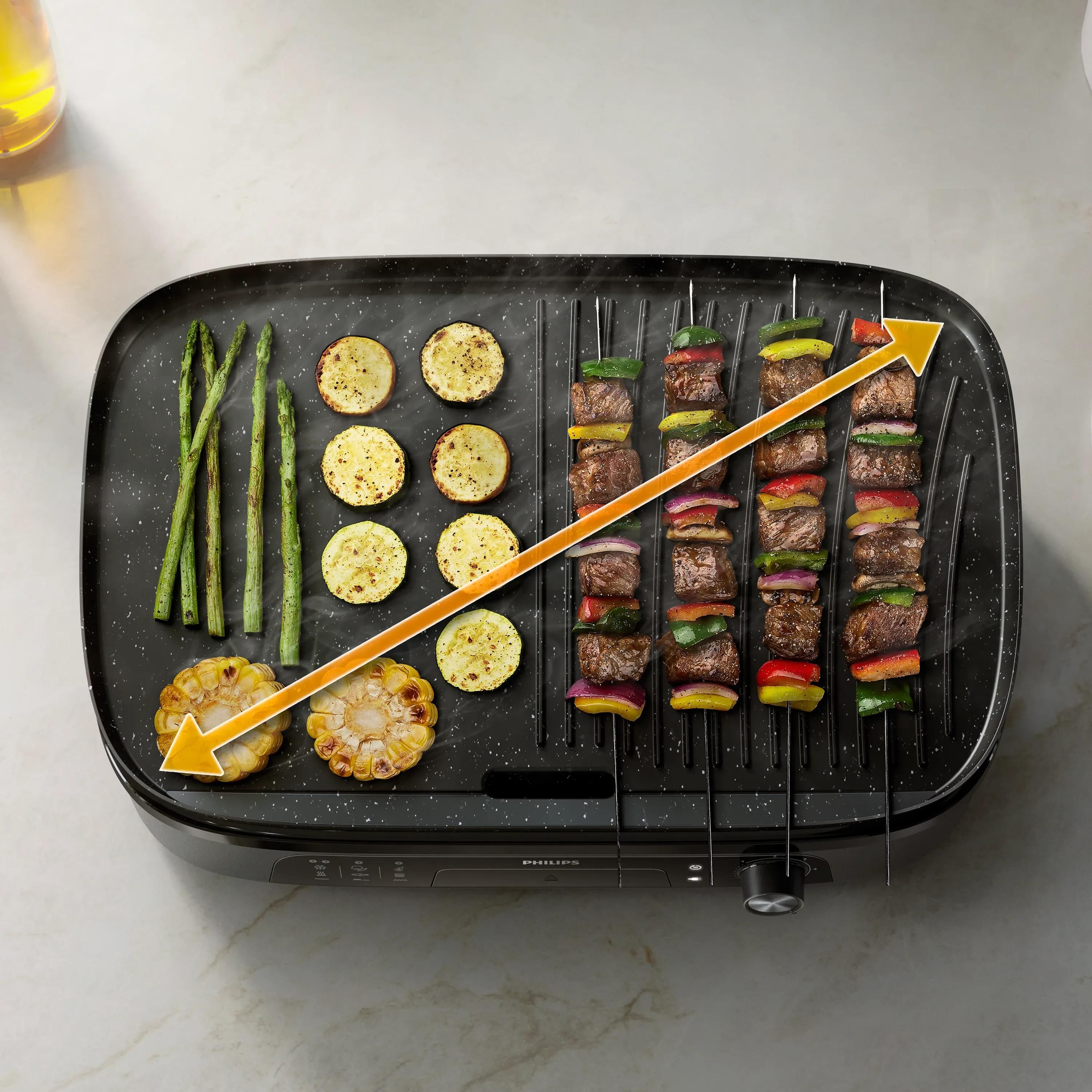 Philips Tafelgrill HD6210/90 