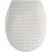 MSV Toiletbril – Abattant de WC en Thermo-Dur avec système de clips Easy Clean et charnières en plastique – MOZAÏEK