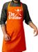 Bellatio Decorations Vaderdag cadeau schort - The Grillfather - barbecue/bbq - oranje - heren