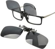Benson Hofftech Overzetzonnebril - Polarized Clip-On | Zwart