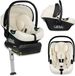 Lionelo Astrid i-Size SET – Autostoeltje 40–87 cm + ISOFIX-Basis – ADAC Getest – R129 i-Size – Memory Foam – Verstelbare Hoofdsteun – Zijdelingse Bescherming – Dri-Seat – Lichtgewicht – Universeel Compatibel