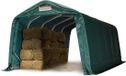 TOOLPORT Tente de prairie stable 3,3x6 m bâche PVC 2300N vert