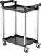 VEVOR Multifunctionele Trolley 136kg 2-Laags Servicewagen Gereedschapswagen 800x410x945mm