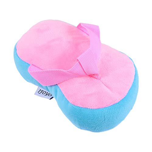 BCOATH Hond Speelgoed Bunny Plushie Pluche Sneaker Slippers Puppy Tandjes Speelgoed Konijnen Slijpen Speelgoed Puppy Kauwspeeltje Cavia Knuffel Puppy Tandjes Speelgoed Kauwen Speelgoed