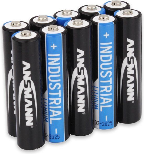 Ansmann 1501-0010 AAA Lithium Batterijen - 10 stuks