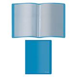Dohe Flexibele map met 30 hoezen (80 micron), blauw