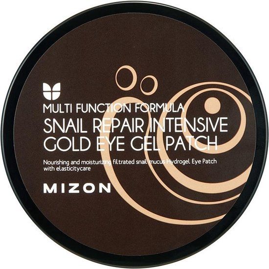 Mizon Snail Repair Intensive Gold Eye Patch - 60 stuks - Oogmasker tegen wallen en donkere kringen met goud