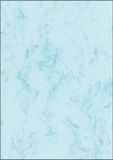 SIGEL DP261 100 vellen gemarmerd briefpapier, A4, 90 g/m², blauw