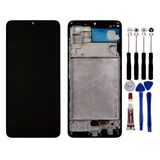 NONE Samsung Scherm voor Samsung A32 4G SM-A325F OLED + Zwarte voetafdruk + Gereedschap