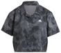 adidas Floral Graphic Crop Woven Polo Shirt dames Shirt