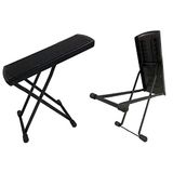3rd Avenue Rocket Guitar Foot Stool - Zwart