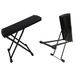 3rd Avenue Rocket Guitar Foot Stool - Zwart