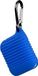 AirPods 360-graden housse de protection, housse en silicone, sac de protection, housse de chargement, compatible avec AirPods (1ère et 2ème génération), bleu